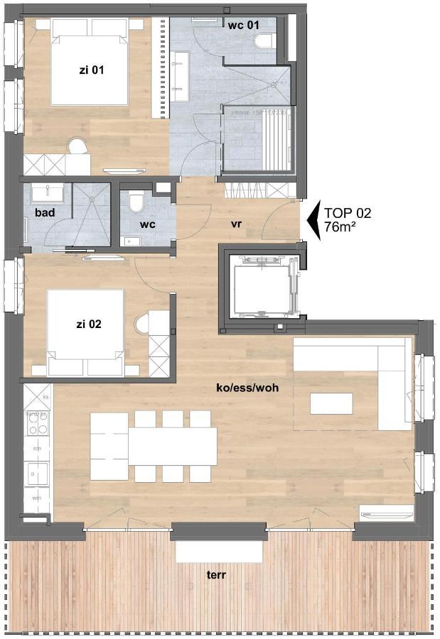 Apartmenthaus A24 Шрунс Екстер'єр фото